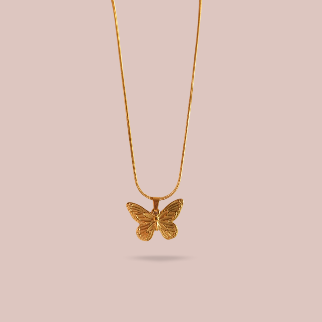 Collar dije Mariposa exa