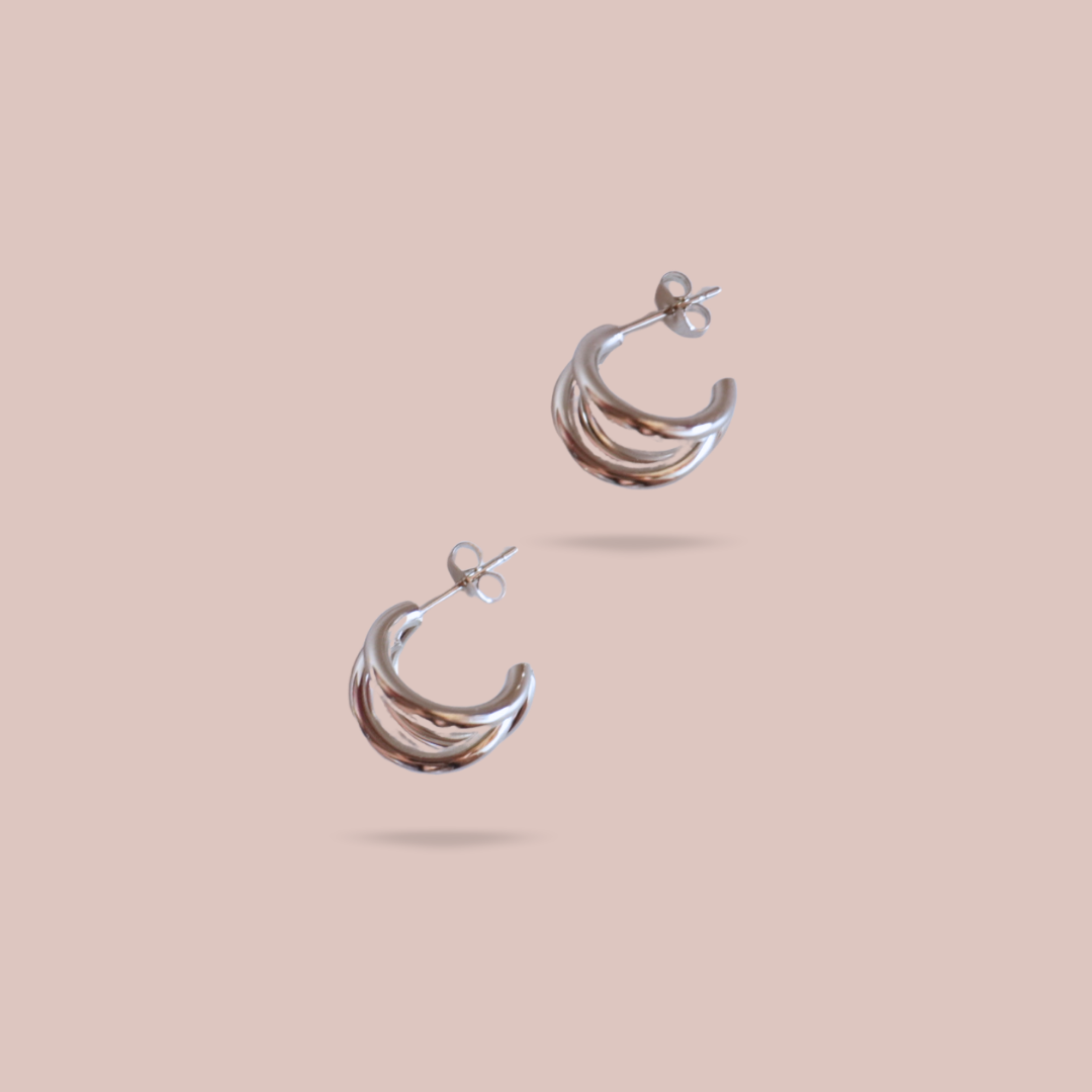 Arracada triple chi P