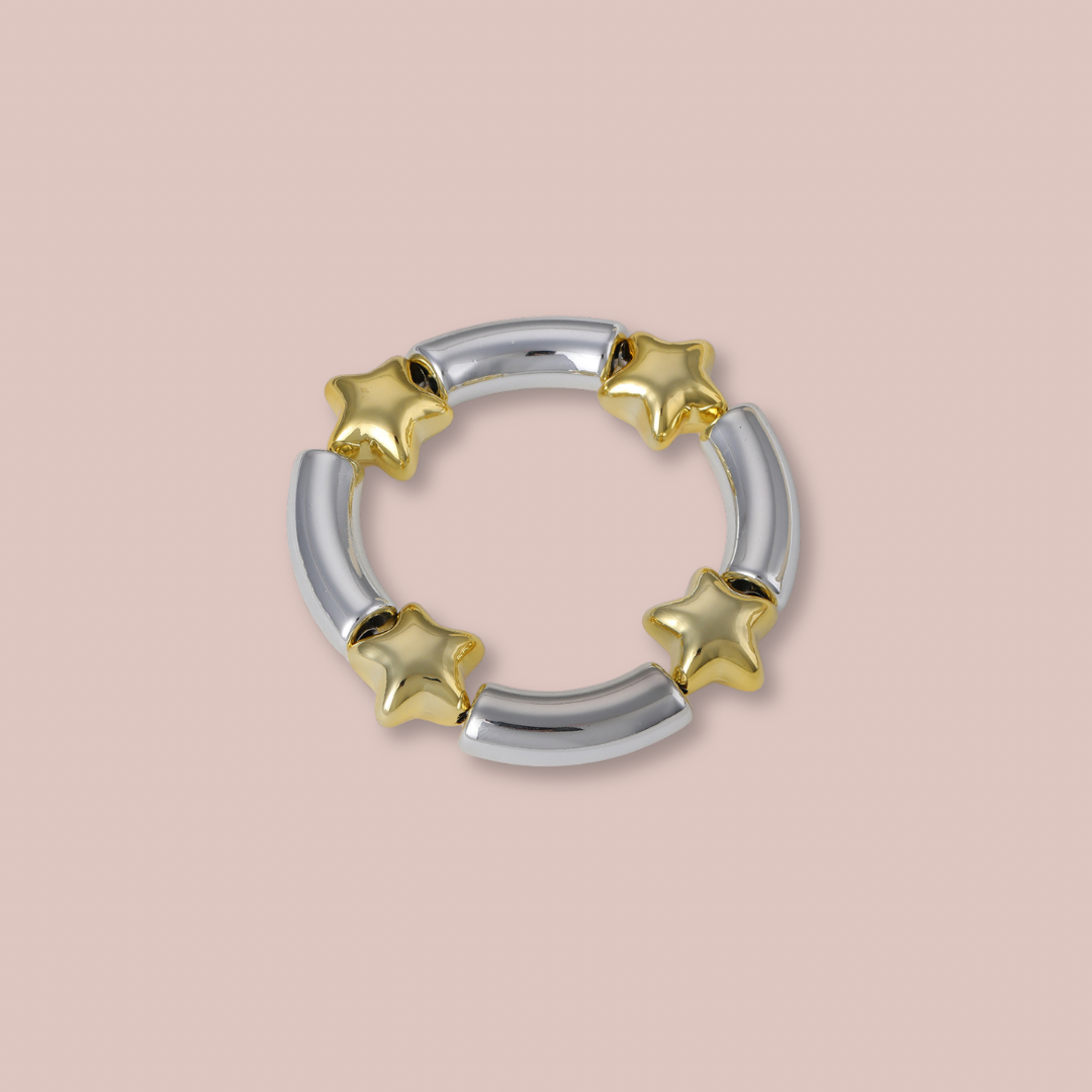 Pulsera metalic estrella P